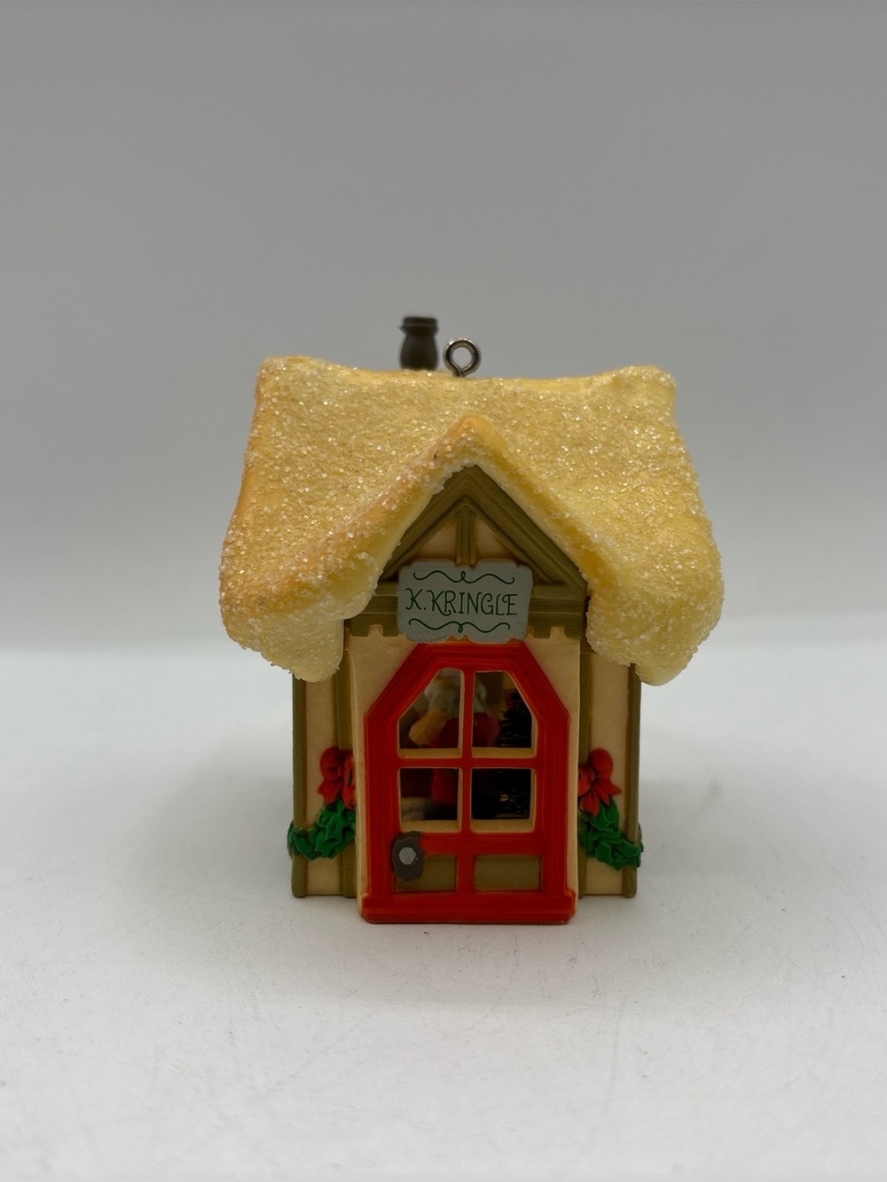 Hallmark Keepsake Ornament Dated 1982 Vintage Santa’s Workshop Handcrafted
